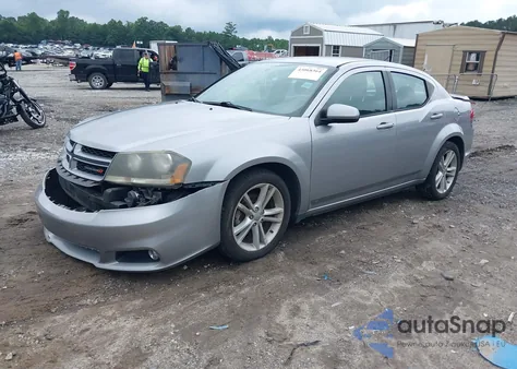 2014 Dodge Avenger Sxt из США, поврежденный, VIN 1C3CDZCB5EN152213